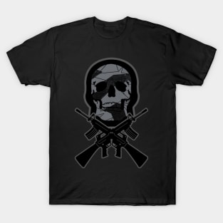 Tactical - Skull and Cross Guns T-Shirt